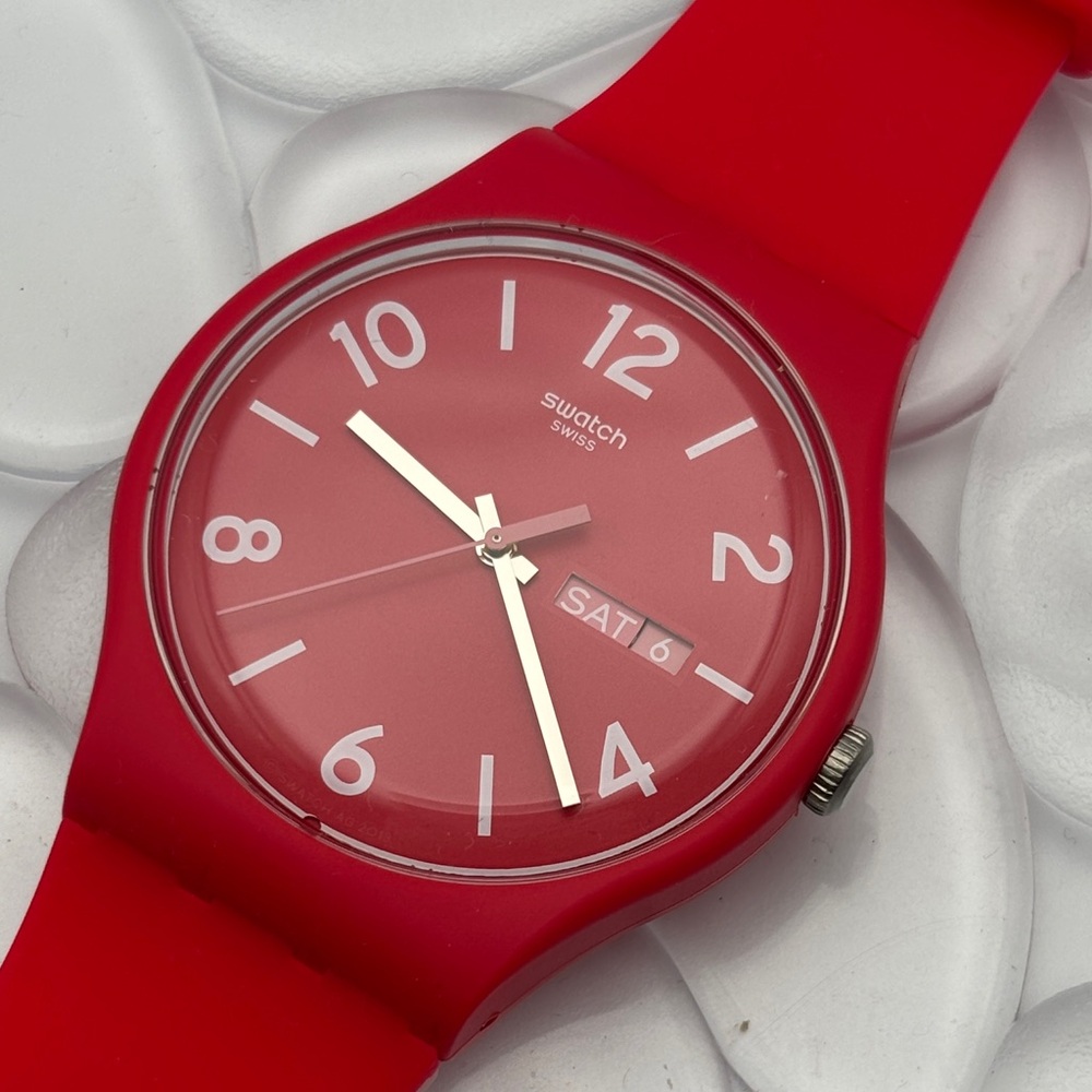 Swatch Watch - SUOR705 - BACKUP RED